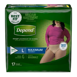 Female Adult Absorbent Underwear Depend® FIT-FLEX®