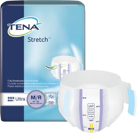 Unisex Adult Incontinence Brief TENA® Stretch™ Ultra