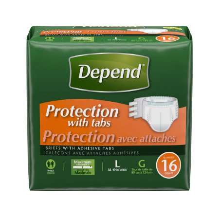 Unisex Adult Incontinence Brief Depend®